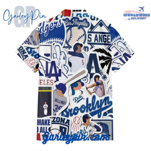 Los Angeles Dodgers Dynamic Emblem Hawaiian Set