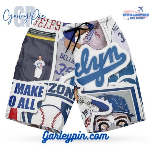 Los Angeles Dodgers Dynamic Emblem Hawaiian Set