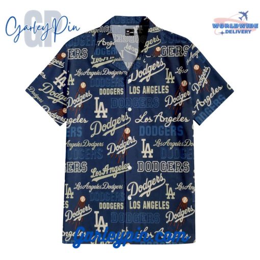 Los Angeles Dodgers Fusion Hawaiian Set