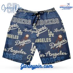 Los Angeles Dodgers Fusion Hawaiian Set