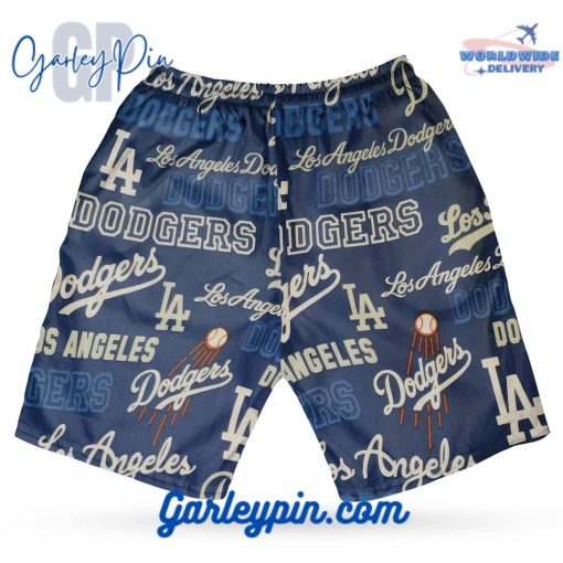 Los Angeles Dodgers Fusion Hawaiian Set