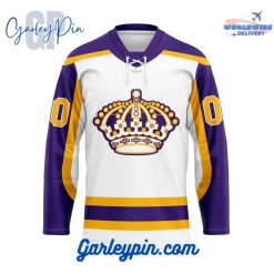 Los Angeles Kings Custom Name Reverse Retro Hockey Jersey