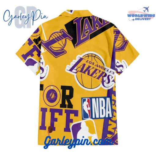 Los Angeles Lakers Team Hawaiian Set