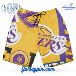 Los Angeles Lakers Team Hawaiian Set