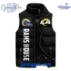 Los Angeles Rams I Am A Rams Fan Sleeveless Puffer Jacket