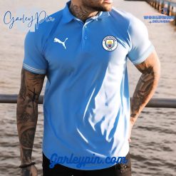 Manchester City FC Polo Shirt Personalized Polo Shirt