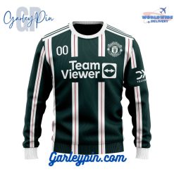 Manchester United Away Kits Custom Name Sweater