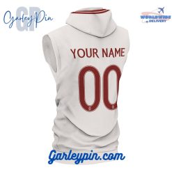 Manchester United Third Kits Custom Name Sleeveless Hoodie