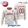 Manchester United Home Kits Custom Name Sweater