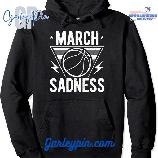 March Sadness Black Hoodie