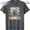 March Sadness Navy T-Shirt