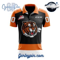 Medicine Hat Tigers Custom Name Polo Shirt