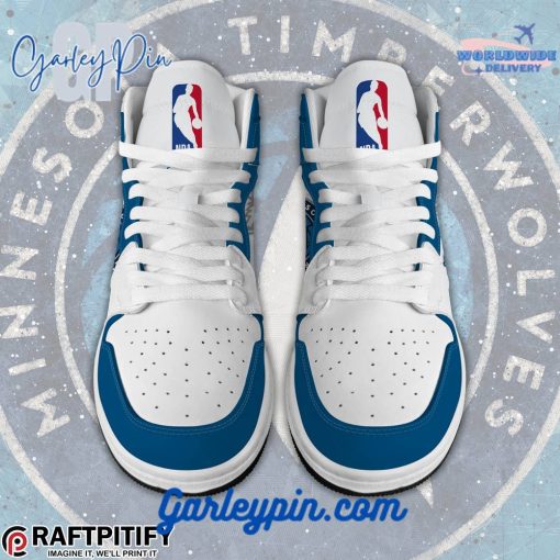 Minnesota TimberWolves Custom Name Air Jordan 1