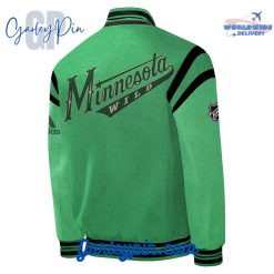 Minnesota Wild Gus Transport INC Saint Paul Baseball Jacket