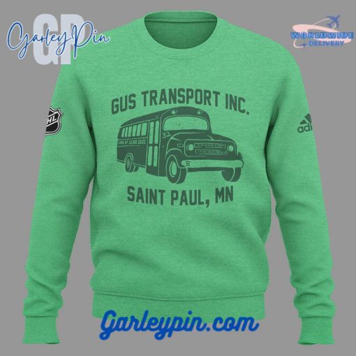 Minnesota Wild Gus Transport INC. Saint Paul Sweatshirt