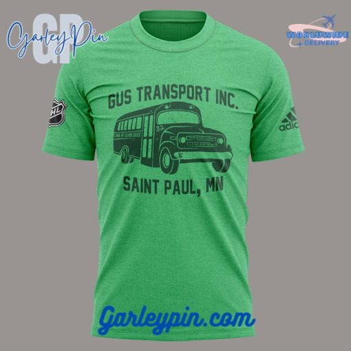 Minnesota Wild Gus Transport INC. Saint Paul T-shirt