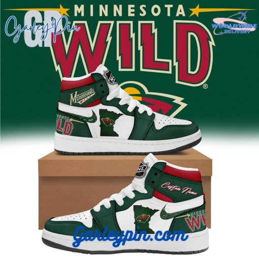 Minnesota Wild Hockey Team Air Jordan 1