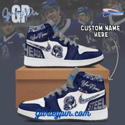 Mississauga Steelheads Personalized Air Jordan 1 Sneaker