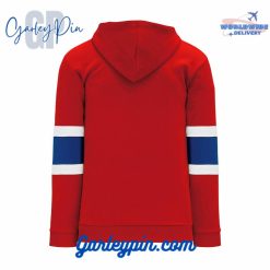 Montreal Canadiens Hockey Night In Canada Lace Up Hoodie