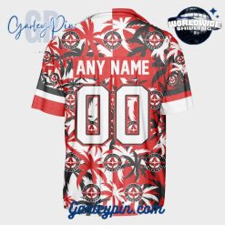 Moose Jaw Warriors Custom Name Hawaiian Shirt