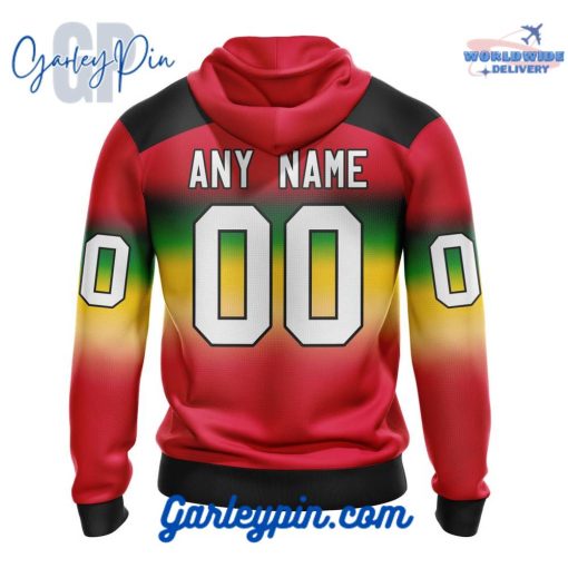 NHL Chicago Blackhawks Retro Gradient Hoodie