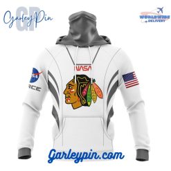 NHL Chicago Blackhawks x Space Force NASA Astronaut Hoodie