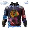 NHL Chicago Blackhawks x Space Force NASA Astronaut Hoodie