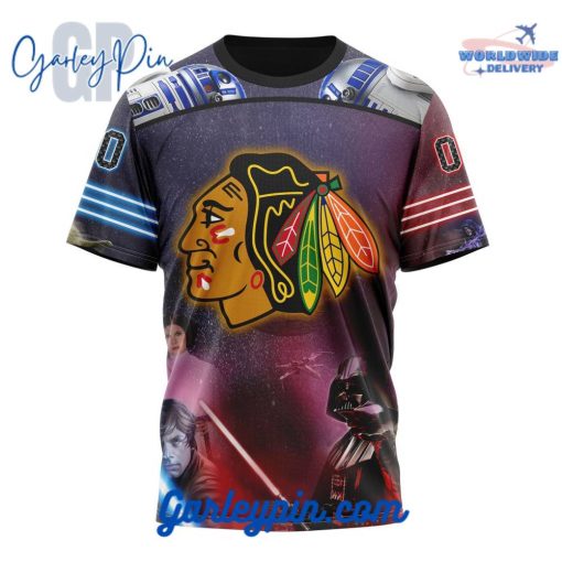 NHL Chicago Blackhawks x Star Wars T-shirt