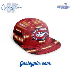 NHL Montreal Canadiens With Native Pattern Design Snapback