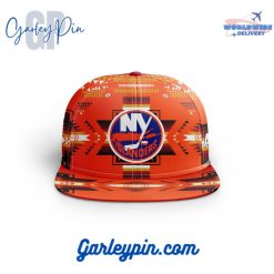 NHL New York Islanders With Native Pattern Design Snapback