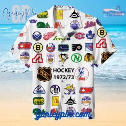 NHL Team Hockey 1972-73 Hawaiian Shirt