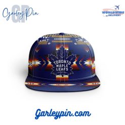 NHL Toronto Maple Leafs With Native Pattern Design Snapback