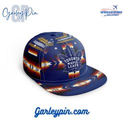 NHL Toronto Maple Leafs With Native Pattern Design Snapback