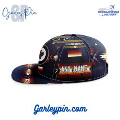 NHL Winnipeg Jets With Native Pattern Design Snapback