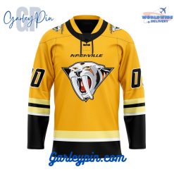 Nashville Predators Custom Name Reverse Retro Hockey Jersey