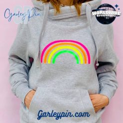 Neon Marl Gray Hoodie