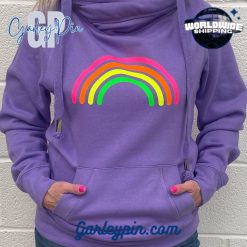 Neon Marl Lilac Hoodie