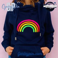 Neon Marl Navy Hoodie