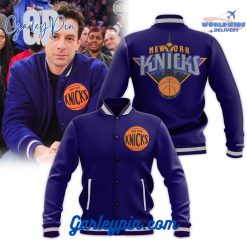 New York Knicks Baseball Jacket