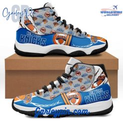 New York Knicks Basketball Team Blue Air Jordan 11
