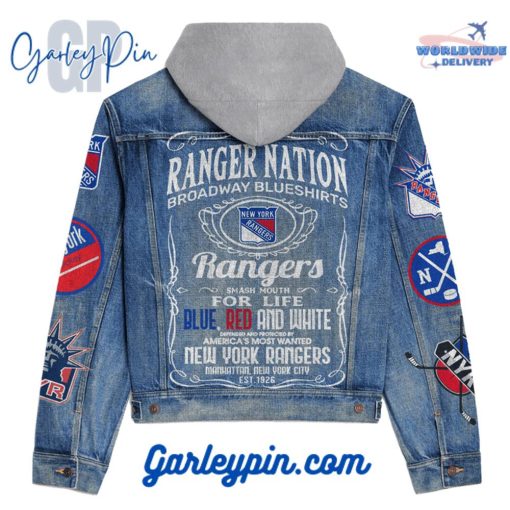 New York Rangers Rangers For Life Denim Jacket