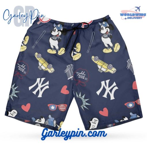 New York Yankees x Mickey Mouse Hawaiian Set