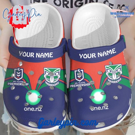 New Zealand Warriors Custom Name Crocs