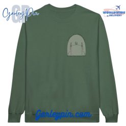 Noah Kahan Everywhere Everything Lyric Military Green Sweatshirt