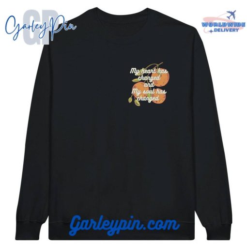 Noah Kahan Orange Juice Lyric Black Sweatshirt