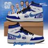 Port Adelaide Power Custom Name Air Jordan 1 Sneaker