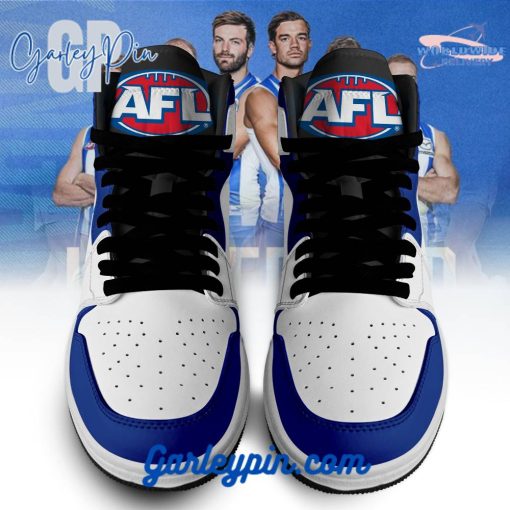 North Melbourne Kangaroos Custom Name Air Jordan 1 Sneaker