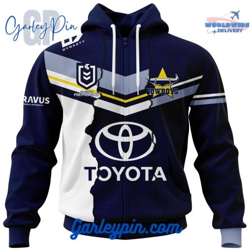 North Queensland Cowboys NRL Custom Name Combo Hoodie Pants