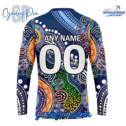 North Queensland Cowboys NRL Custom Name Sweatshirt