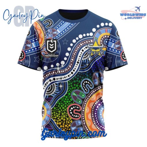 North Queensland Cowboys NRL Custom Name T-shirt